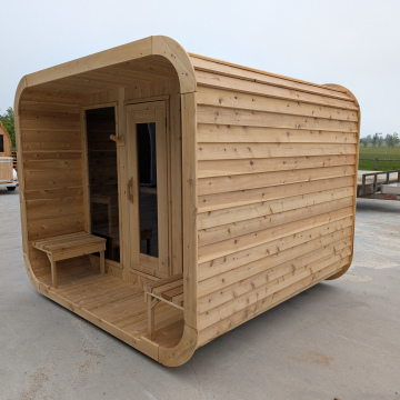 6'x8' Luna Sauna with 2' Porch