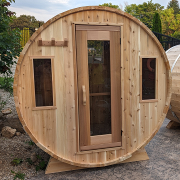 7'x4' Barrel Sauna