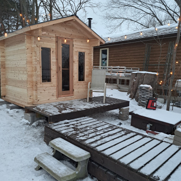 8'x8' Cabin Sauna